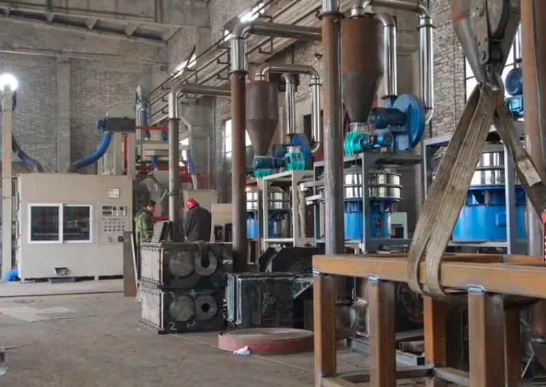 小型炒板栗機(jī)車(chē)間展示六